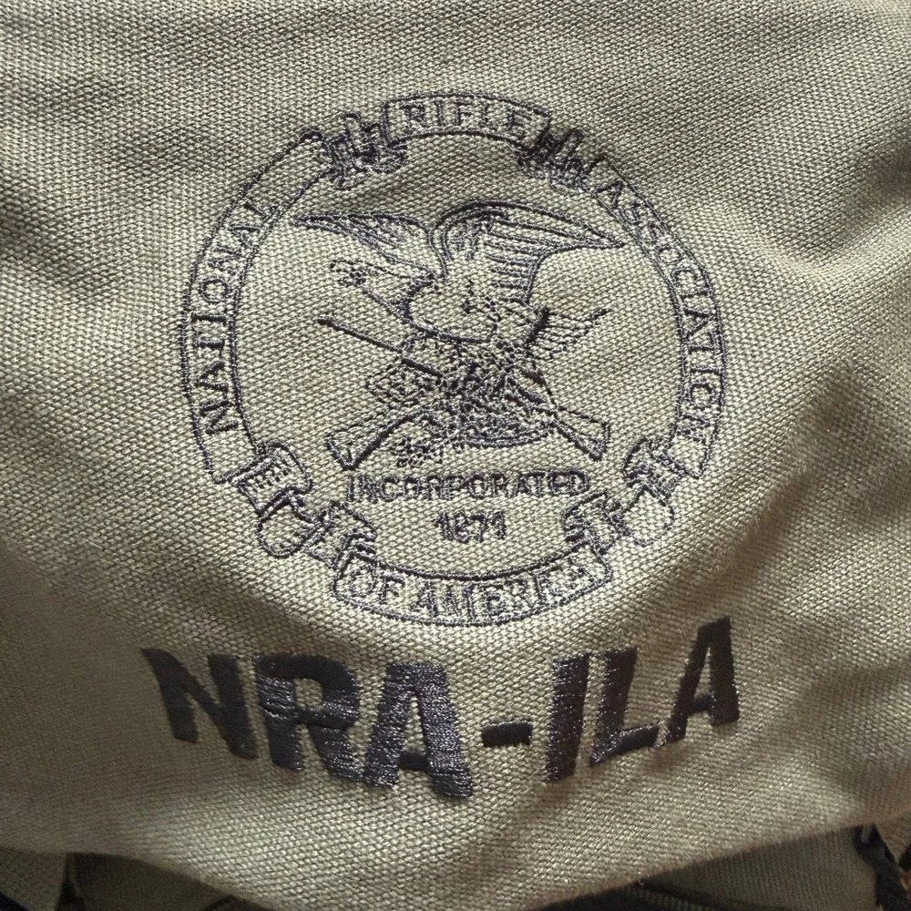 Military NRA-ILA National Rifle Association Army Green Tactical Utility Backpack